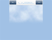Tablet Screenshot of centraliaorthodontics.com